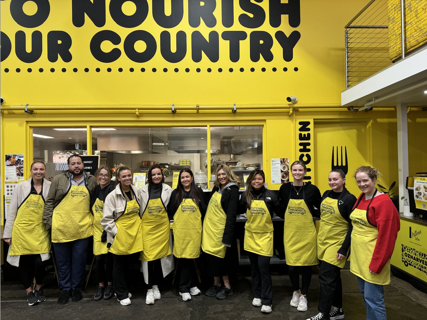 Jivaro Volunteers with OzHarvest: Fighting Food Waste and Feeding Communities